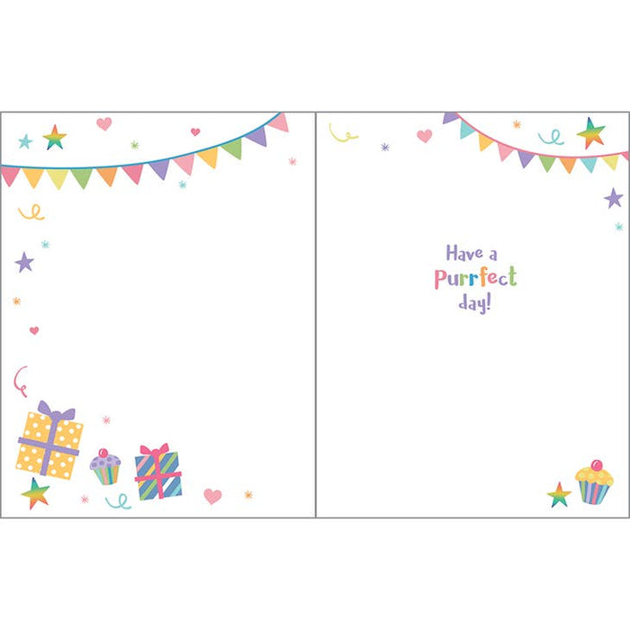 Birthday Greeting Card - Birthday Kitty