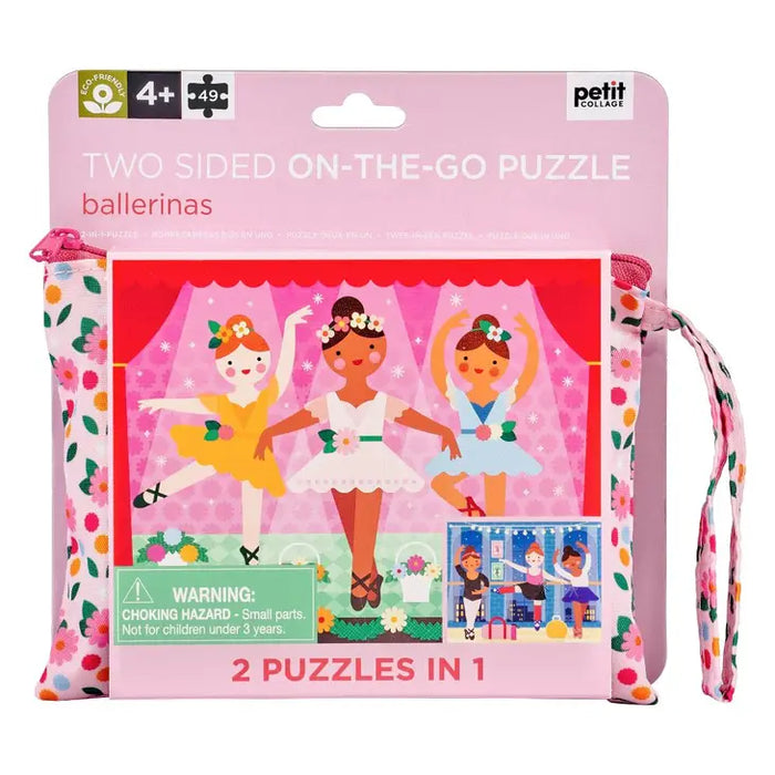 Ballerinas Two Sided On-the-Go Puzzle