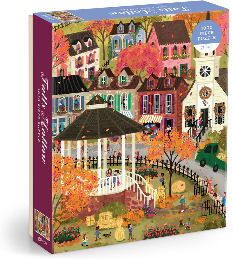 Falls Hollow 1000 Piece Puzzle - Needle and Grain