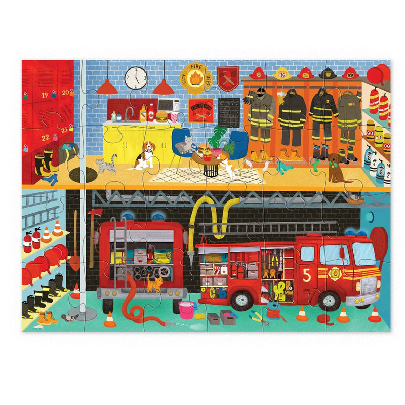 Fire Station 24 - Piece Puzzle - Needle and Grain