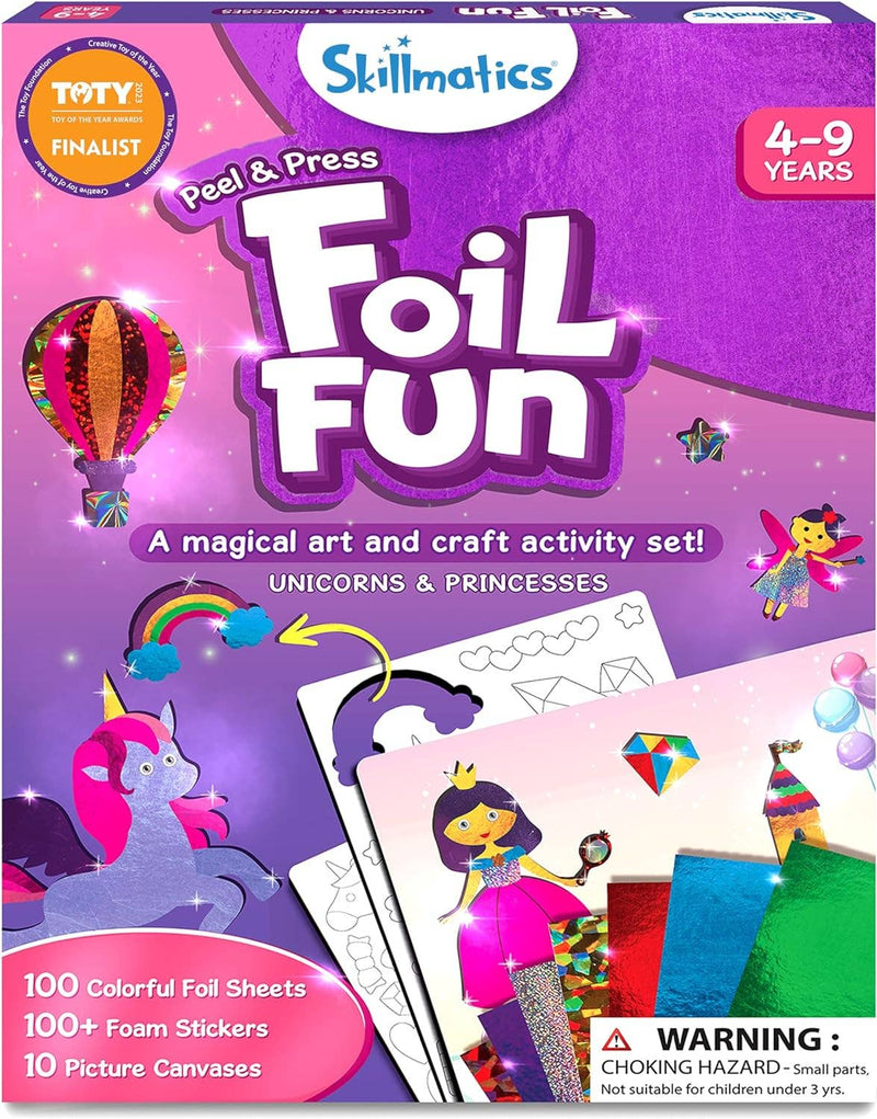 Foil Fun - Unicorn and Princess Craft Kit - Needle and Grain