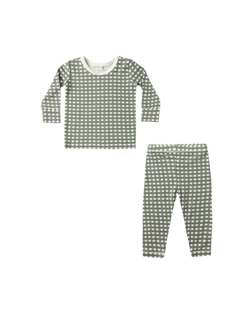 Forest Check Bamboo Pajama Set - Needle and Grain