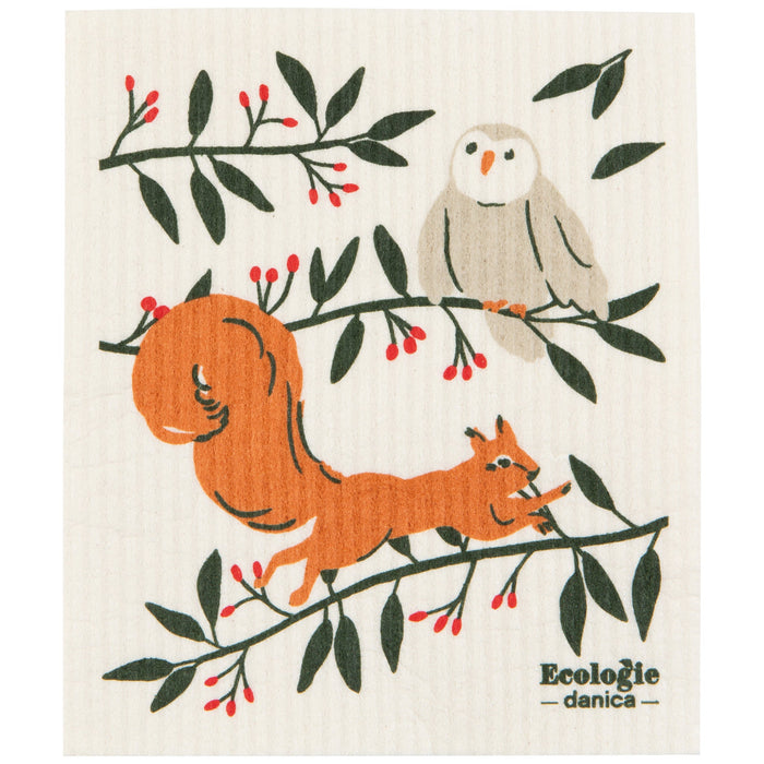 Swedish Dishcloth - Forest Fete