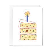 Funfetti Birthday Cake Card - Needle and Grain