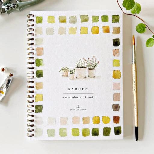 Garden Watercolor Workbook - Needle and Grain