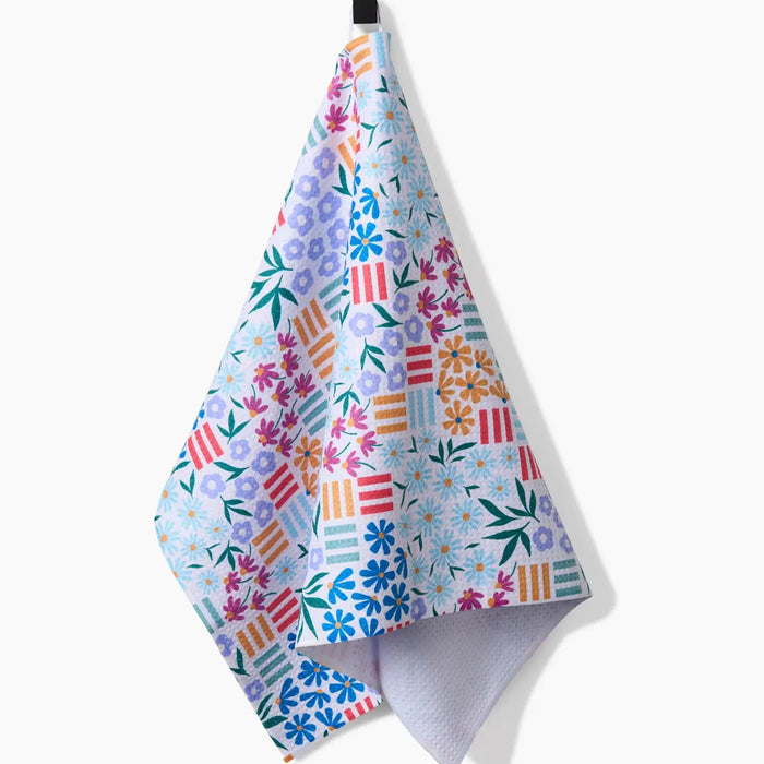 Floral Garden Tea Towel