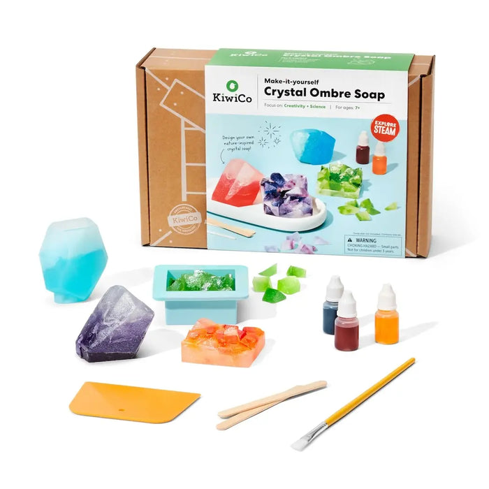 Crystal Geode Soapmaking Kit For Kids