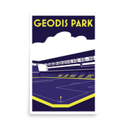 Geodis Park Art Print - Needle and Grain