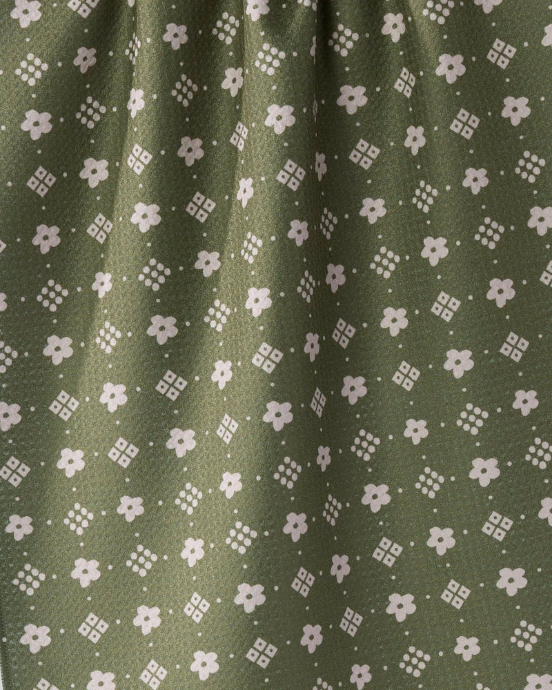 Geometry Green Gables Tea Towel - Needle and Grain