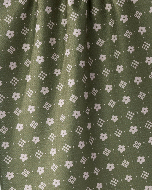 Geometry Green Gables Tea Towel - Needle and Grain
