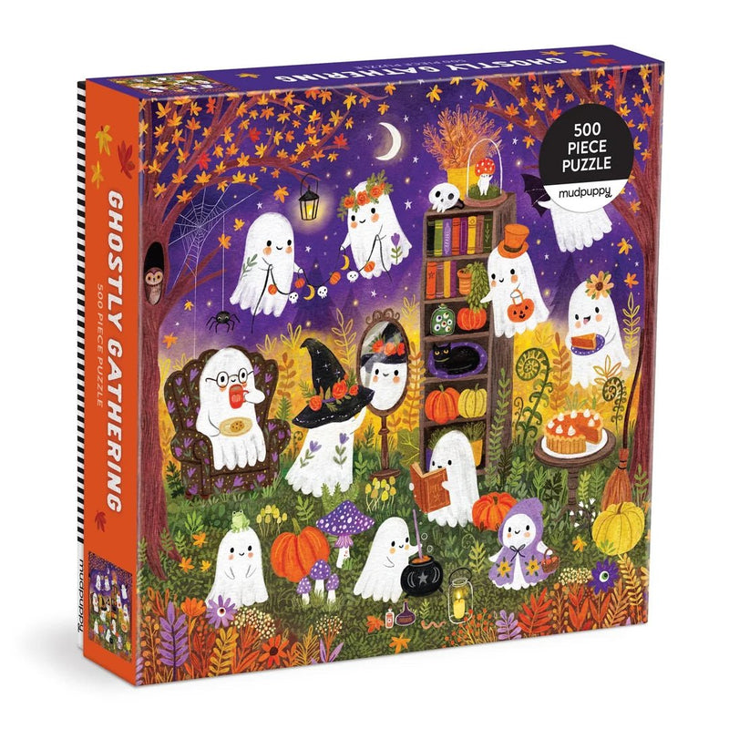 Ghostly Gathering 500 Piece Puzzle - Needle and Grain