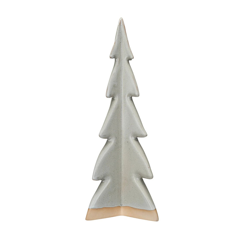 Gray Stoneware Tree - Needle and Grain