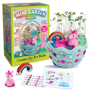 Grow a Mini Garden – Unicorn - DIY Craft Kit for Kids - Needle and Grain