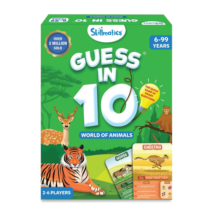 Guess in 10 World of Animal Card Game