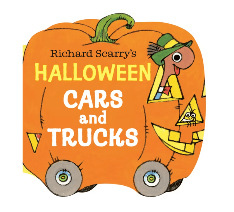 Halloween Cars and Trucks by Richard Scarry - Needle and Grain