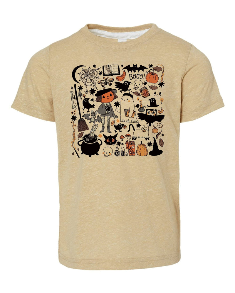 Halloween Collage Tee - Needle and Grain