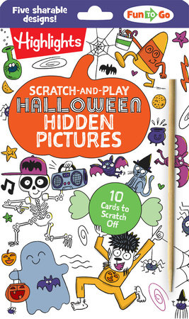 Scratch and Play Halloween Hidden Figures