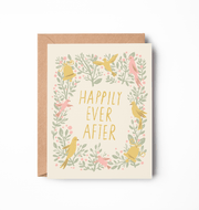 Happily Ever After Card - Needle and Grain