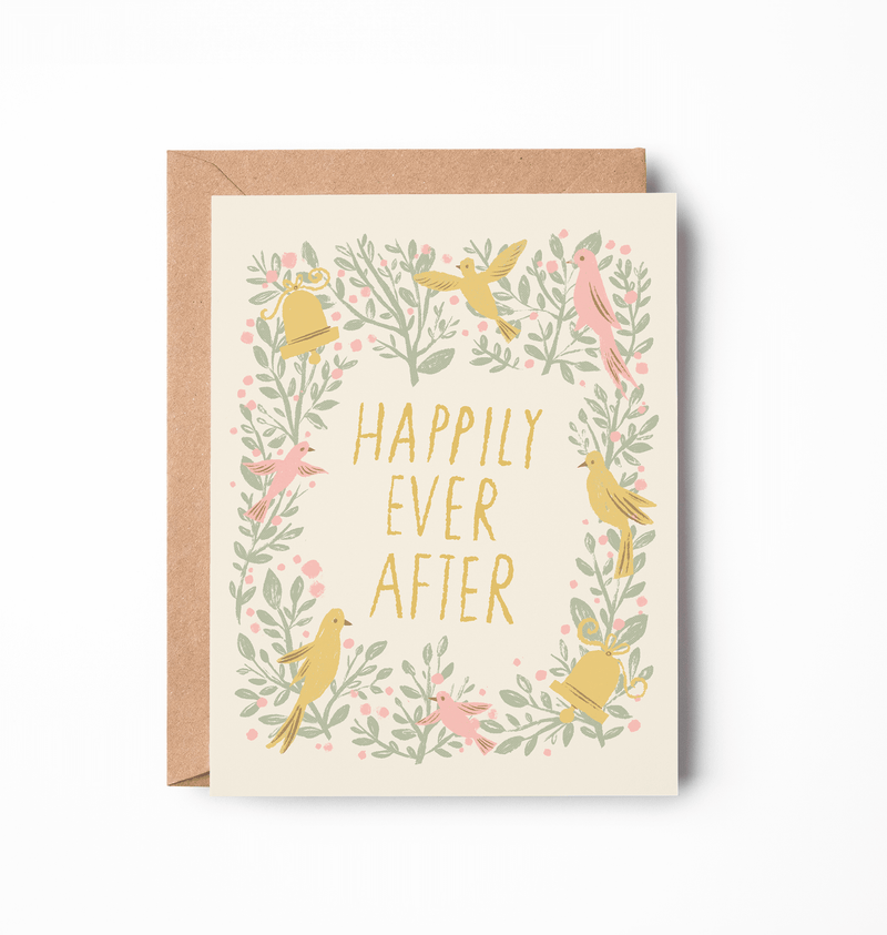 Happily Ever After Card - Needle and Grain