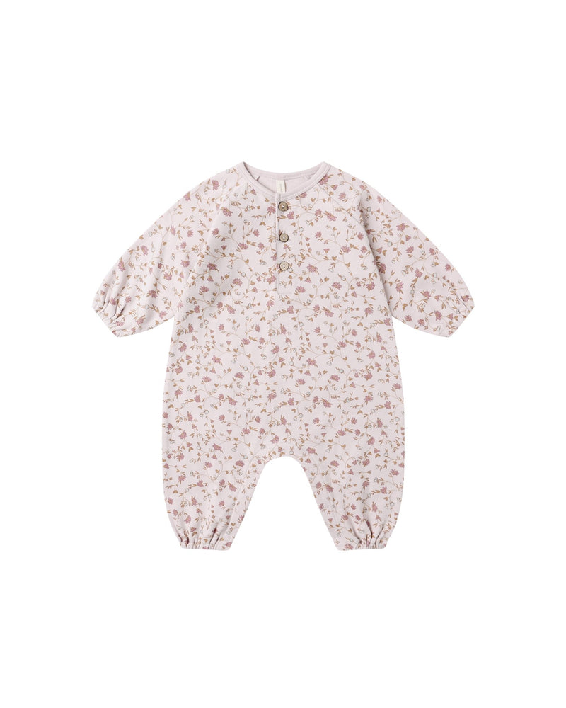 Henley Bubble Jumpsuit in Garden - Needle and Grain