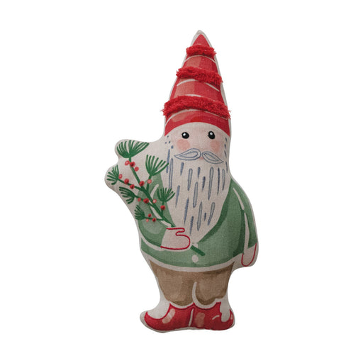 Holiday Garden Gnome Pillow - Needle and Grain