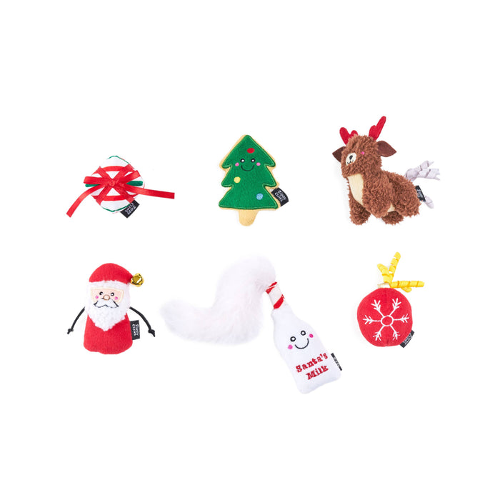 Christmas Set of 6 Cat Toys