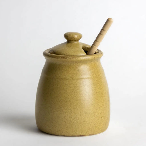 Honey Pot - Go Green Earthware - Needle and Grain