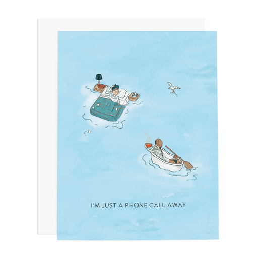 I'm Just A Phone Call Away Card - Needle and Grain