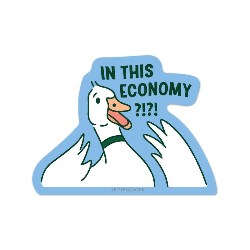 In This Economy Sticker - Needle and Grain
