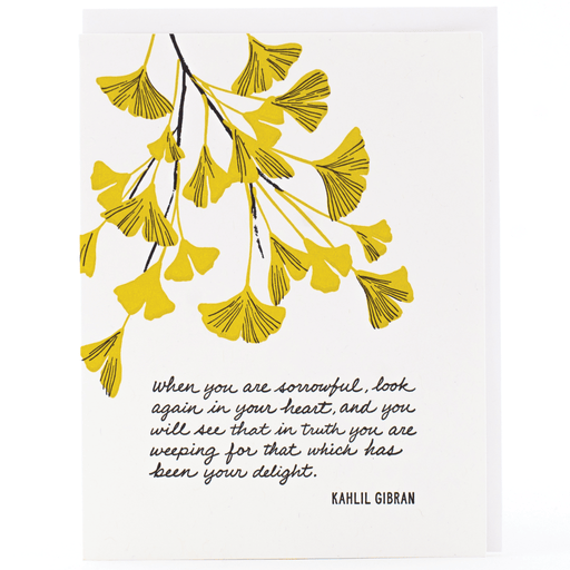 In Your Heart Quote Sympathy Card - Needle and Grain
