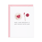 Jam - Packed With Love Birthday Card - Needle and Grain