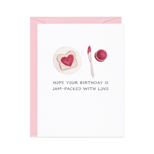 Jam - Packed With Love Birthday Card - Needle and Grain