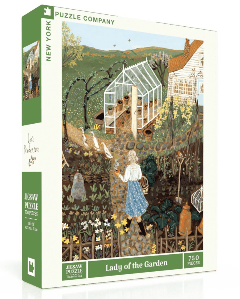 Lady of the Garden - 750 Piece Jigsaw Puzzle - Needle and Grain