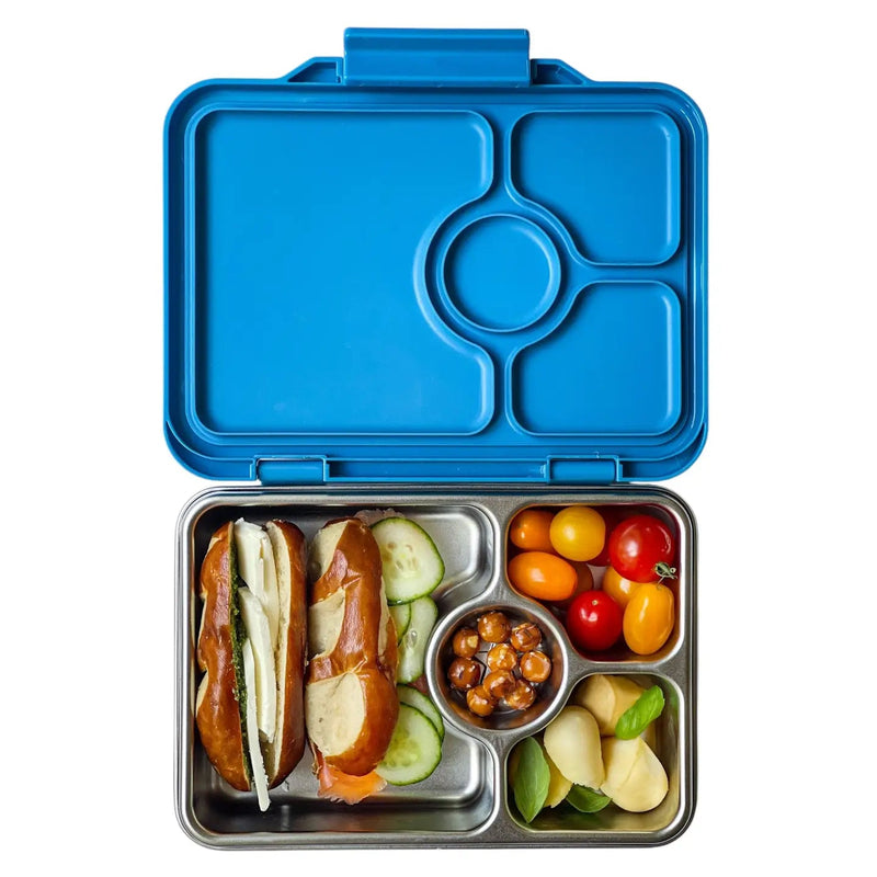 Leakproof Stainless Steel Bento Box in Normandy Blue - Needle and Grain