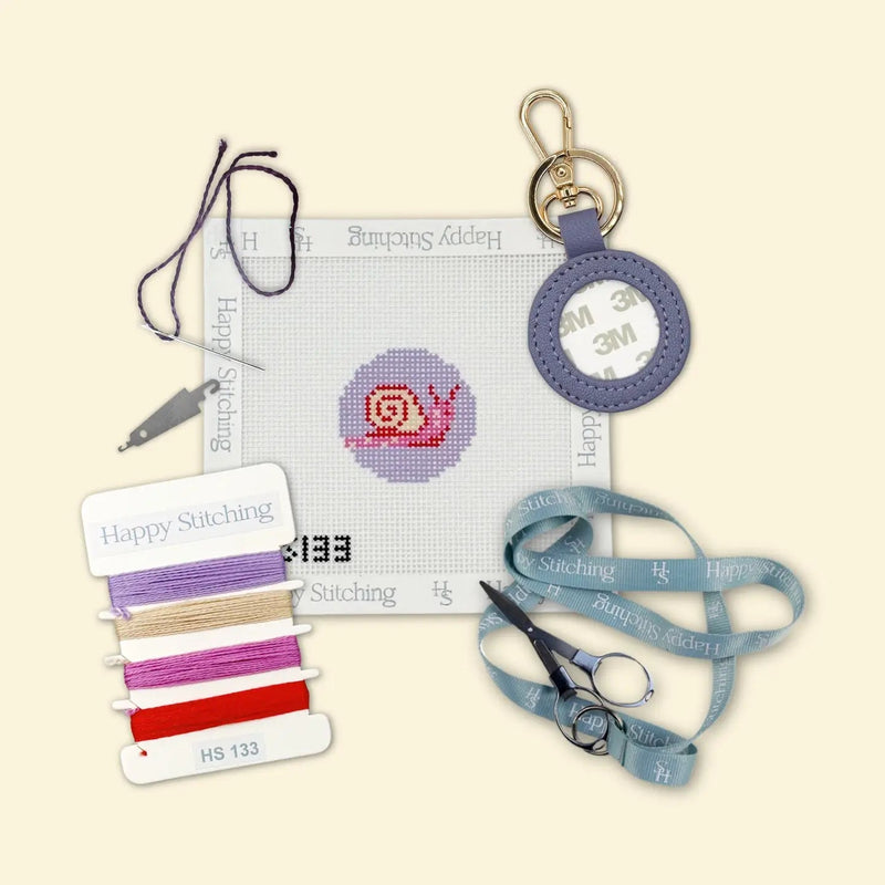 Learn to Needlepoint: Key Fob Beginner Needlepoint Class • July 21 from 6-9 - Needle and Grain