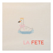 Learn to Needlepoint: Party Swan Beginner Needlepoint Class • October 29 from 6-9 - Needle and Grain