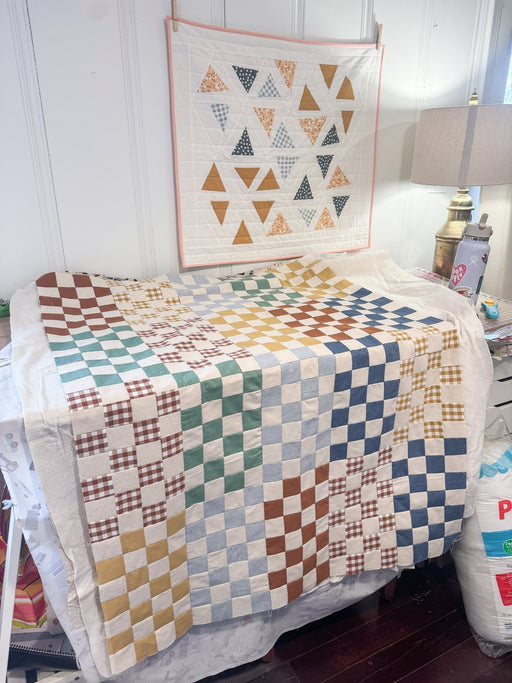 Learn to Quilt: Basting and Quilting - Maggie Pearl Toddler Quilt • April 26, 1:00 - 4:00pm - Needle and Grain