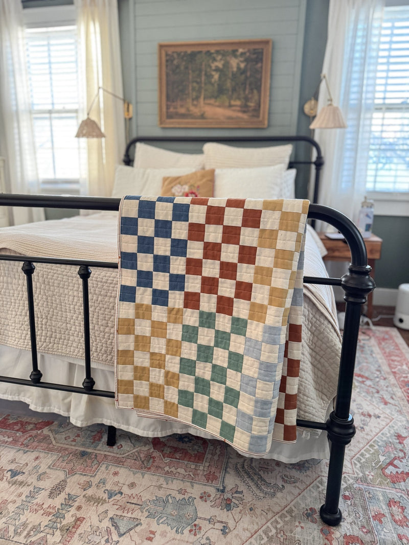 Learn to Quilt: Maggie Pearl Toddler Quilt • March 15 from 1:00pm - 4:00pm - Needle and Grain