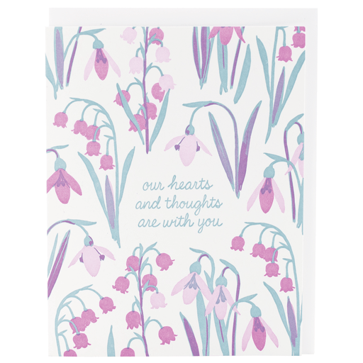 Lily of the Valley Sympathy Card - Needle and Grain