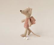 Little Fairy Mouse in Rose - Needle and Grain