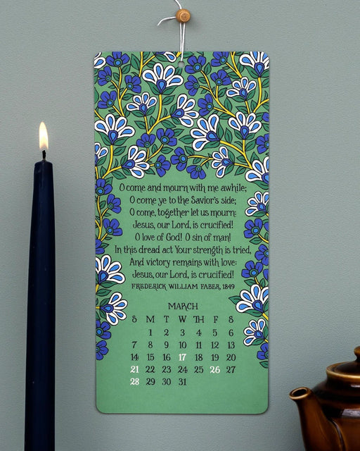 Little Things Studio 2027 Hymn Calendar - Needle and Grain