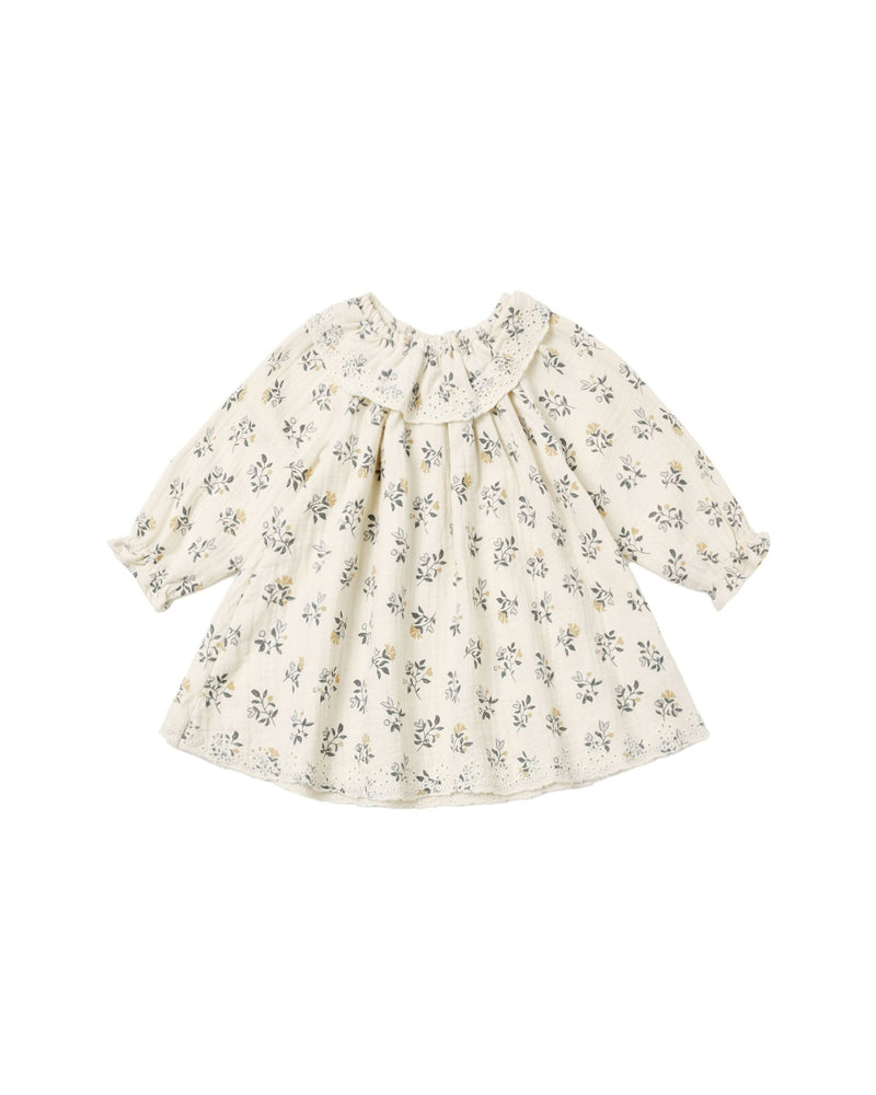 Long Sleeve Isla Dress in French Floral - Needle and Grain