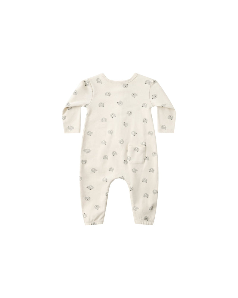 Long Sleeve Jumpsuit with Bears - Needle and Grain