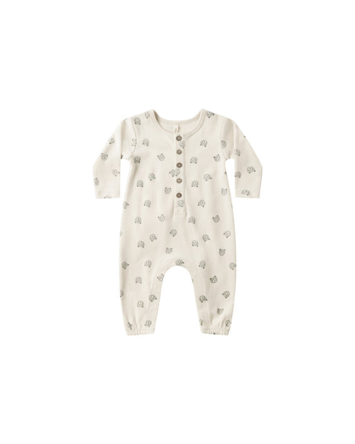 Long Sleeve Jumpsuit with Bears - Needle and Grain