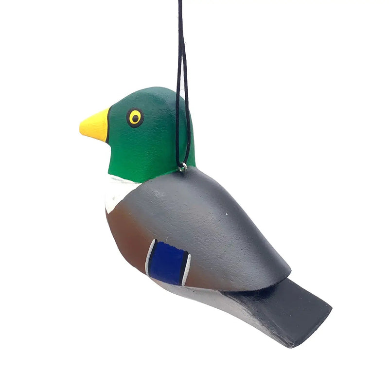 Mallard Duck Balsa Ornament - Needle and Grain