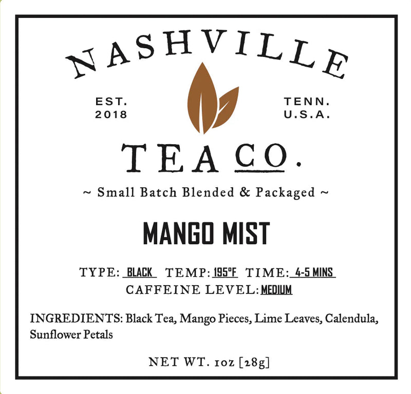 Mango Mist Loose Leaf Tea - Needle and Grain
