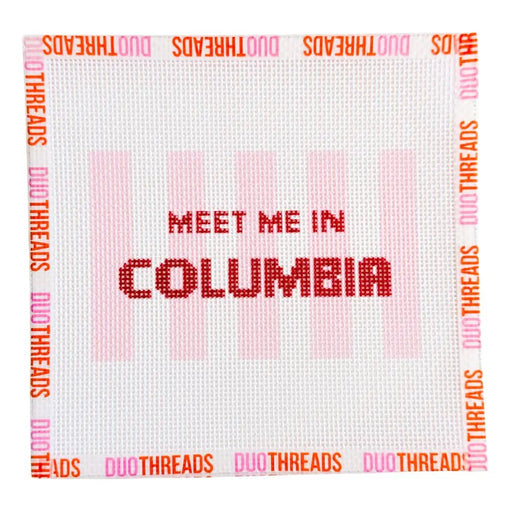 Meet Me in Columbia Needlepoint Canvas - Needle and Grain