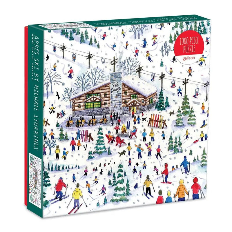 Michael Storrings Apres Ski 1000 Pc Puzzle - Needle and Grain