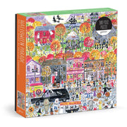 Michael Storrings Halloween Parade 500 Piece Puzzle - Needle and Grain