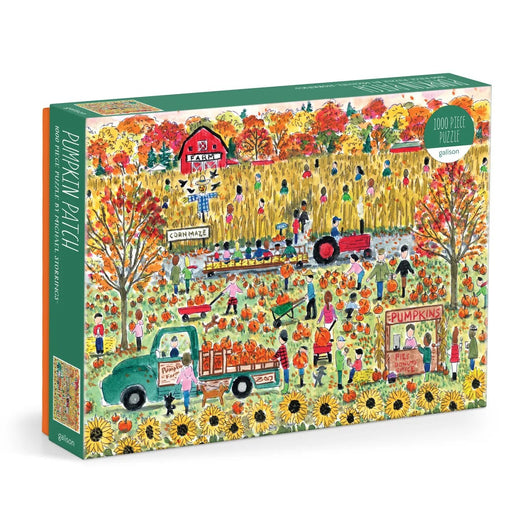 Michael Storrings Pumpkin Patch 1000 Piece Puzzle - Needle and Grain